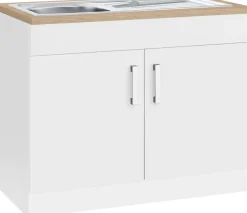 KOCHSTATION Spülenschrank »KS-Gera« Breite 100 cm