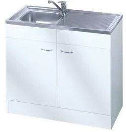 KOCHSTATION Spülenschrank »KS-Elster« Breite 80 cm