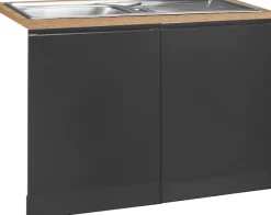 KOCHSTATION Spülenschrank »KS-Bruneck« ><noscript><img data-lazyloaded=