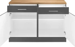 KOCHSTATION Unterschrank »KS-Kehl« Breite 120 cm