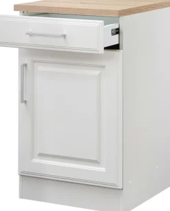 KOCHSTATION Unterschrank »KS-Stockholm« hochwertige MDF-Fronten