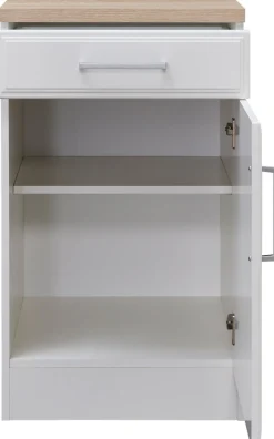 KOCHSTATION Unterschrank »KS-Stockholm« hochwertige MDF-Fronten