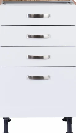 KOCHSTATION Unterschrank »KS-Cara« Breite 50 cm, mit Vollauszügen und Soft-Close-Funktion