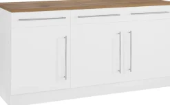 KOCHSTATION Unterschrank »KS-Samos« Breite 150 cm