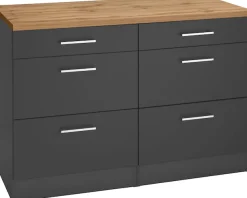 KOCHSTATION Unterschrank »KS-Kehl« Breite 120 cm