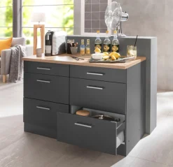 KOCHSTATION Unterschrank »KS-Kehl« Breite 120 cm