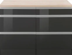 KOCHSTATION Unterschrank »KS-Ohio« Breite 120 cm