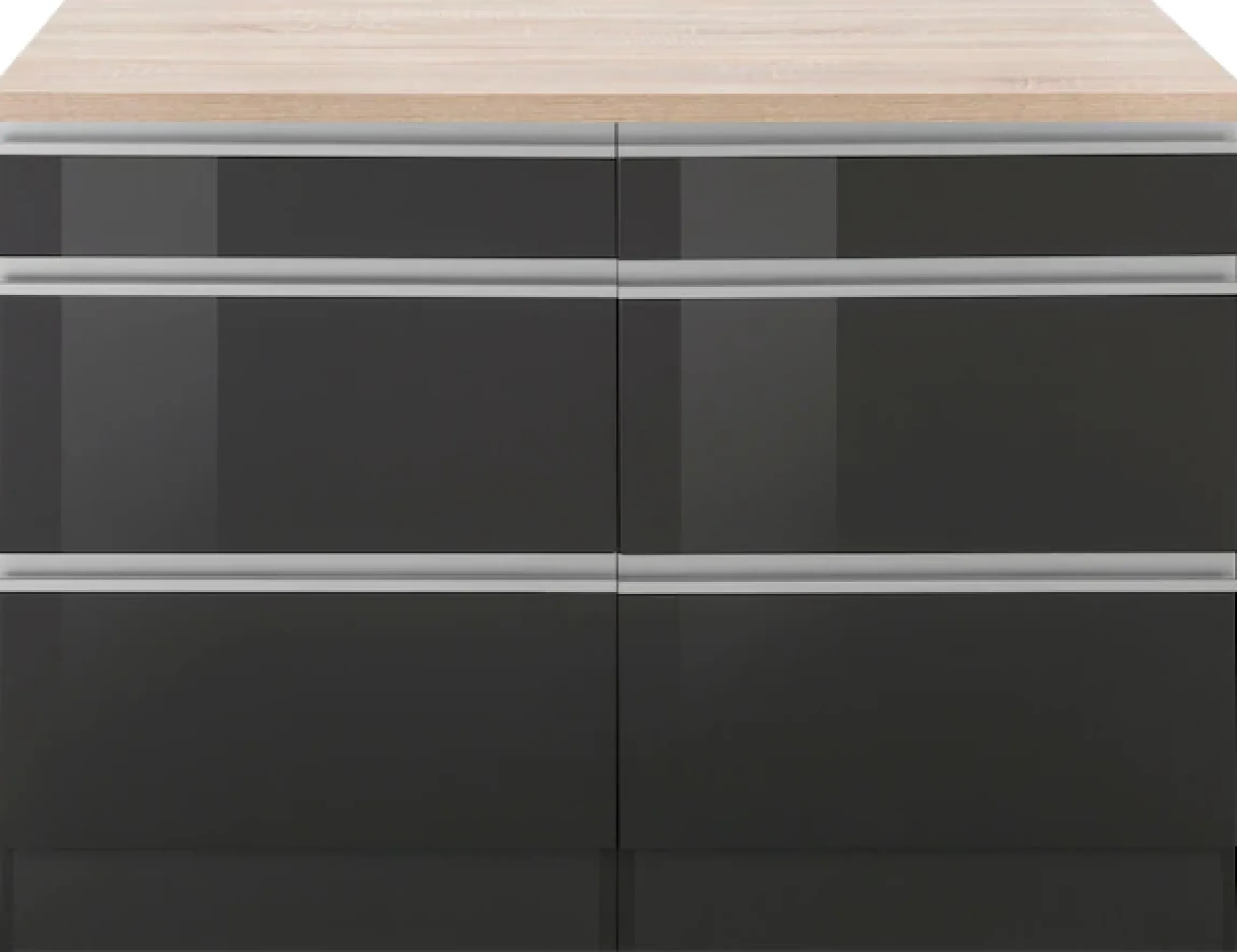 KOCHSTATION Unterschrank »KS-Ohio« Breite 120 cm