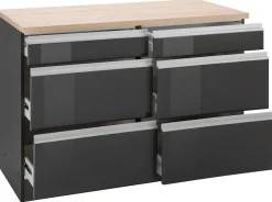 KOCHSTATION Unterschrank »KS-Ohio« Breite 120 cm