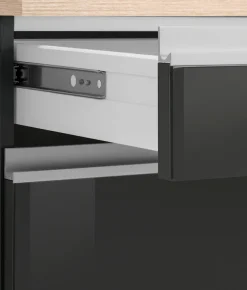 KOCHSTATION Unterschrank »KS-Ohio« Breite 120 cm