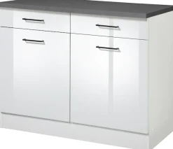 KOCHSTATION Unterschrank »KS-Trier« Breite 100 cm, für viel Stauraum
