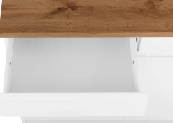 KOCHSTATION Unterschrank »KS-Virginia,neu in verbesserter Ausführung« Stauraum, Softclose, mit CPL-Arbeitsplatte,Breite 100 cm, 2 Türen, Soft-Close-Funktion