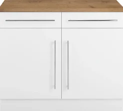 KOCHSTATION Unterschrank »KS-Samos« 100 cm breit