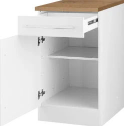 KOCHSTATION Unterschrank »KS-Samos« 50 cm breit