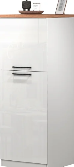 KOCHSTATION Vorratsschrank »KS-Sole,Hauswirtschaftsschrank,Stauschrank,Küchenschrank« Breite/Höhe 60/165 cm, 5 Fächer