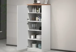 KOCHSTATION Vorratsschrank »KS-Sole,Hauswirtschaftsschrank,Stauschrank,Küchenschrank« Breite/Höhe 60/165 cm, 5 Fächer