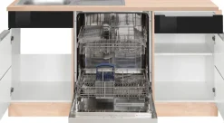 KOCHSTATION Winkelküche »KS-Brindisi« Stellbreite 220/280 cm, wahlweise mit E-Geräten, mit MDF-Fronten