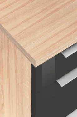 KOCHSTATION Winkelküche »KS-Brindisi« Stellbreite 220/280 cm, wahlweise mit E-Geräten, mit MDF-Fronten