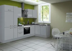 KOCHSTATION Winkelküche »KS-Cara« mit Vollauszügen und Soft-Close-Funktion,Stellbreite 315 x 175 cm