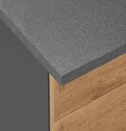 KOCHSTATION Winkelküche »KS-Colmar« mit E-Geräten, Stellbreite 210/330 cm