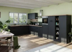 KOCHSTATION Winkelküche »KS-Lana« Stellbreite 240/440 cm, wahlweise mit E-Geräten