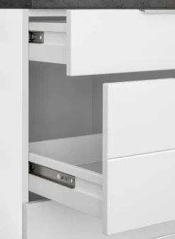 KOCHSTATION Winkelküche »KS-Luhe« Stellbreite 240x270 cm, wahlweise mit oder ohne E-Geräten, MDF-Fronten