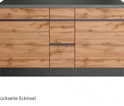 KOCHSTATION Winkelküche »KS-Riesa« Stellbreite 490/153 cm, ohne E-Geräte