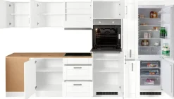 KOCHSTATION Winkelküche »KS-Tinnum« mit E-Geräten, Stellbreite 240/330 cm