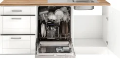 KOCHSTATION Winkelküche »KS-Tinnum« mit E-Geräten, Stellbreite 240/330 cm