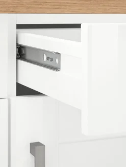 KOCHSTATION Winkelküche »KS-Tinnum« mit E-Geräten, Stellbreite 240/330 cm