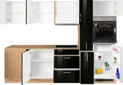 KOCHSTATION Winkelküche »KS-Tinnum« mit E-Geräten, Stellbreite 240/270 cm