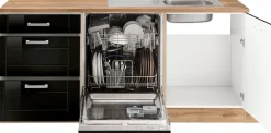 KOCHSTATION Winkelküche »KS-Tinnum« mit E-Geräten, Stellbreite 240/270 cm