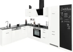 KOCHSTATION Winkelküche »KS-Trier« ohne E-Geräte, Stellbreite 220/330 cm