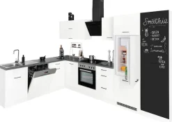 KOCHSTATION Winkelküche »KS-Trier« ohne E-Geräte, Stellbreite 220/330 cm