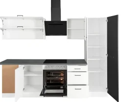 KOCHSTATION Winkelküche »KS-Trier« ohne E-Geräte, Stellbreite 220/270 cm