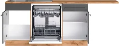 KOCHSTATION Winkelküche »KS-Wien« Stellbreite 220 x 330 cm, wahlweise mit E-Geräten
