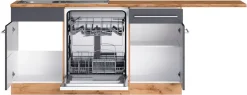 KOCHSTATION Winkelküche »KS-Wien« Stellbreite 220 x 330 cm, wahlweise mit E-Geräten
