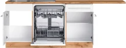 KOCHSTATION Winkelküche »KS-Wien« Stellbreite 220 x 420 cm, wahlweise mit E-Geräten