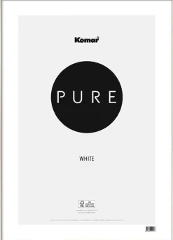 Komar Bilderrahmen »Pure« Echtholzrahmen mit hochtransparentem Acrylglas