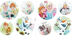 Komar Fensterbild »Fenstersticker - Frozen Springday - Größe 30 x 30 cm« 30 x 30 cm, 2 Bogen