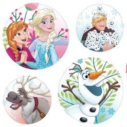 Komar Fensterbild »Fenstersticker - Frozen Springday - Größe 30 x 30 cm« 30 x 30 cm, 2 Bogen
