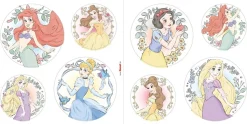 Komar Fensterbild »Fenstersticker - Princess Kindness - Größe 30 x 30 cm« 34 x 30 cm, 2 Bogen