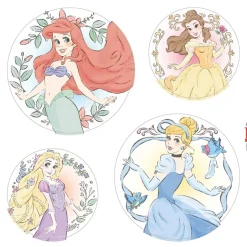 Komar Fensterbild »Fenstersticker - Princess Kindness - Größe 30 x 30 cm« 34 x 30 cm, 2 Bogen