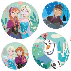 Komar Fensterbild »Fenstersticker - Frozen Royal - Größe 30 x 30 cm« 36 x 30 cm, 2 Bogen