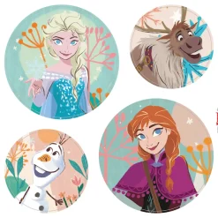 Komar Fensterbild »Fenstersticker - Frozen Royal - Größe 30 x 30 cm« 36 x 30 cm, 2 Bogen