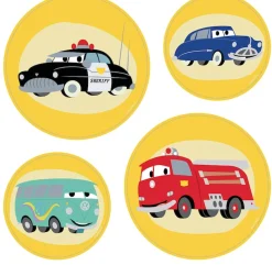 Komar Fensterbild »Fenstersticker - Cars Ka-Chow Bubbles- Größe 30 x 30 cm, 2 Bogen«
