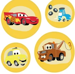 Komar Fensterbild »Fenstersticker - Cars Ka-Chow Bubbles- Größe 30 x 30 cm, 2 Bogen«