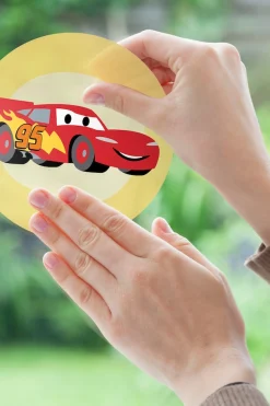 Komar Fensterbild »Fenstersticker - Cars Ka-Chow Bubbles- Größe 30 x 30 cm, 2 Bogen«