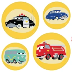 Komar Fensterbild »Fenstersticker - Cars Ka-Chow - Größe 30 x 30 cm« 35 x 30 cm, 2 Bogen
