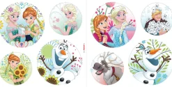 Komar Fensterbild »Frozen Springday Bubbles- Größe 30 x 30 cm, 2 Bogen« Fenstersticker, selbsthaftend